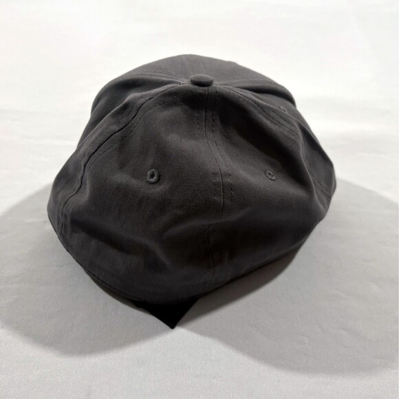 HARLEY DAVIDSON Motorcycle Skull Mens Fitted Hat Cap Black Gray Sz 7 1/2 NWT - Picture 4 of 11